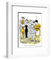 Hazel Cartoon-Ted Key-Framed Giclee Print