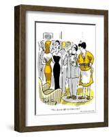 Hazel Cartoon-Ted Key-Framed Giclee Print