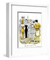 Hazel Cartoon-Ted Key-Framed Giclee Print