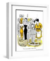 Hazel Cartoon-Ted Key-Framed Giclee Print