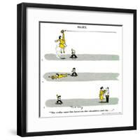 Hazel Cartoon-Ted Key-Framed Giclee Print