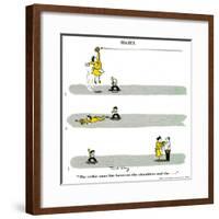 Hazel Cartoon-Ted Key-Framed Giclee Print