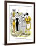 Hazel Cartoon-Ted Key-Framed Giclee Print