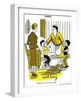 Hazel Cartoon-Ted Key-Framed Giclee Print