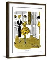 Hazel Cartoon-Ted Key-Framed Giclee Print