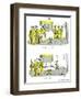 Hazel Cartoon-Ted Key-Framed Giclee Print