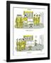 Hazel Cartoon-Ted Key-Framed Giclee Print