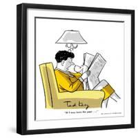 Hazel Cartoon-Ted Key-Framed Giclee Print