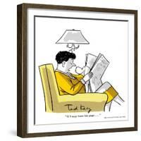 Hazel Cartoon-Ted Key-Framed Giclee Print