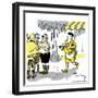 Hazel Cartoon-Ted Key-Framed Premium Giclee Print