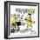 Hazel Cartoon-Ted Key-Framed Giclee Print