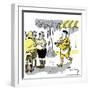 Hazel Cartoon-Ted Key-Framed Giclee Print