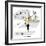 Hazel Cartoon-Ted Key-Framed Giclee Print