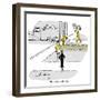 Hazel Cartoon-Ted Key-Framed Giclee Print