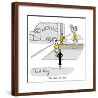 Hazel Cartoon-Ted Key-Framed Giclee Print