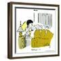 Hazel Cartoon-Ted Key-Framed Giclee Print