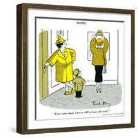 Hazel Cartoon-Ted Key-Framed Giclee Print