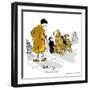 Hazel Cartoon-Ted Key-Framed Giclee Print