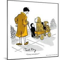 Hazel Cartoon-Ted Key-Mounted Giclee Print