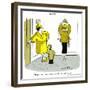 Hazel Cartoon-Ted Key-Framed Giclee Print