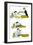 Hazel Cartoon-Ted Key-Framed Giclee Print