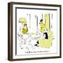 Hazel Cartoon-Ted Key-Framed Giclee Print