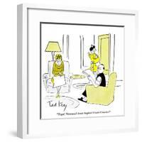 Hazel Cartoon-Ted Key-Framed Giclee Print