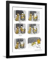 Hazel Cartoon-Ted Key-Framed Giclee Print