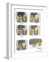 Hazel Cartoon-Ted Key-Framed Giclee Print