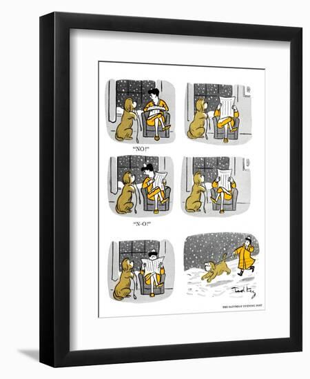 Hazel Cartoon-Ted Key-Framed Premium Giclee Print