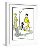 Hazel Cartoon-Ted Key-Framed Giclee Print