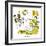 Hazel Cartoon-Ted Key-Framed Giclee Print