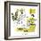 Hazel Cartoon-Ted Key-Framed Giclee Print