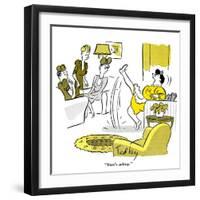 Hazel Cartoon-Ted Key-Framed Giclee Print