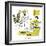 Hazel Cartoon-Ted Key-Framed Giclee Print