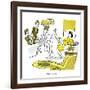 Hazel Cartoon-Ted Key-Framed Giclee Print