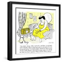 Hazel Cartoon-Ted Key-Framed Giclee Print