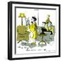 Hazel Cartoon-Ted Key-Framed Giclee Print