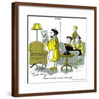 Hazel Cartoon-Ted Key-Framed Giclee Print