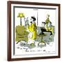 Hazel Cartoon-Ted Key-Framed Giclee Print