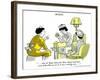 Hazel Cartoon-Ted Key-Framed Giclee Print