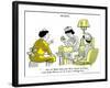 Hazel Cartoon-Ted Key-Framed Giclee Print