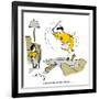 Hazel Cartoon-Ted Key-Framed Giclee Print