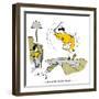 Hazel Cartoon-Ted Key-Framed Giclee Print