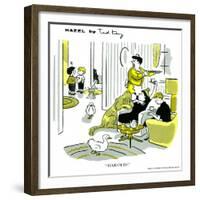 Hazel Cartoon-Ted Key-Framed Giclee Print