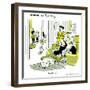 Hazel Cartoon-Ted Key-Framed Premium Giclee Print