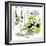 Hazel Cartoon-Ted Key-Framed Premium Giclee Print