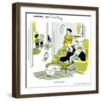 Hazel Cartoon-Ted Key-Framed Giclee Print