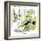 Hazel Cartoon-Ted Key-Framed Giclee Print