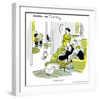 Hazel Cartoon-Ted Key-Framed Giclee Print